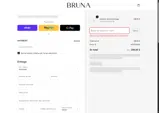 BRUNA coupon verification screenshot