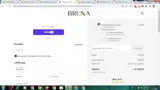 BRUNA coupon verification screenshot