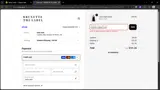 Brunette the Label coupon verification screenshot