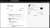 Brunette the Label coupon verification screenshot
