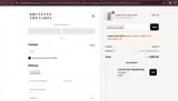 Brunette the Label coupon verification screenshot
