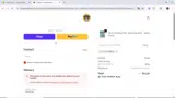 CUTETHREE30 coupon verification screenshot