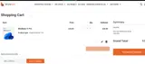 WELCOME10 coupon verification screenshot