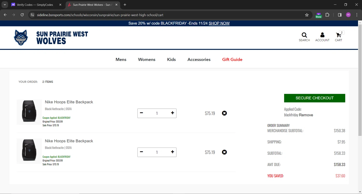 BSN Sports Promo Codes 20 Off September 2024