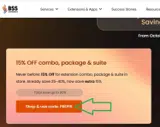 PREP15 coupon verification screenshot