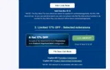 lucky17 coupon verification screenshot