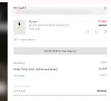 BSTN coupon verification screenshot