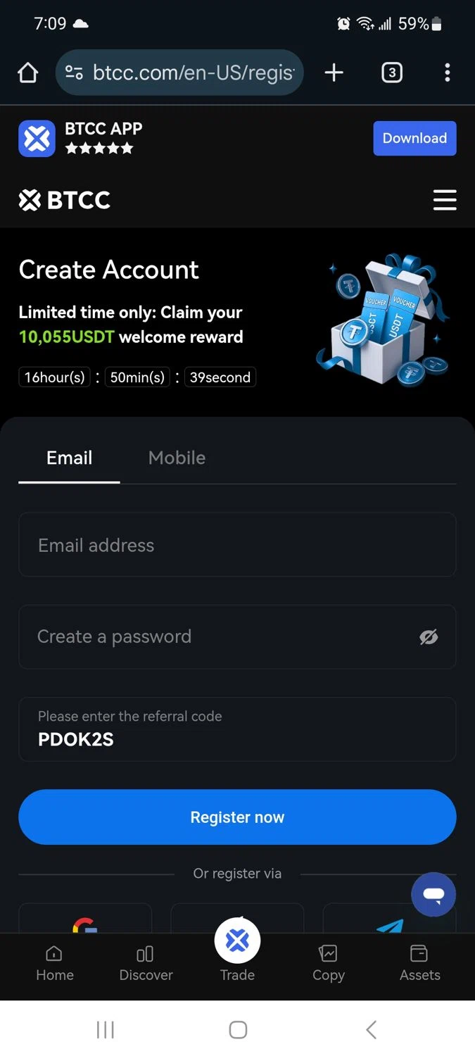 BTCC promo code screenshot showing code PDOK2S applied at BTCC checkout page. Uploaded by SimplyCodes community member Milaya on Oct 18, 2025