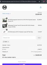RAFA coupon verification screenshot