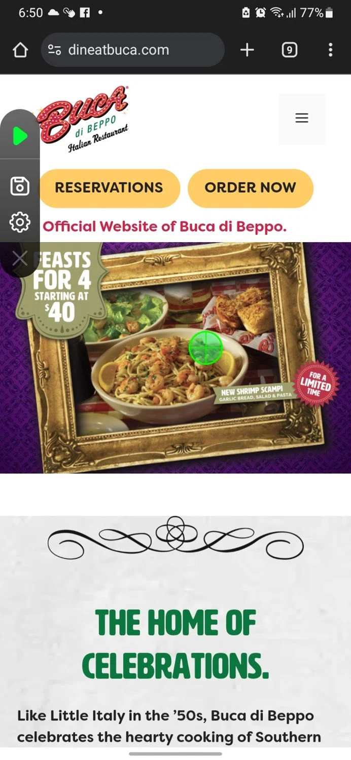 Buca Di Beppo Promo Codes - $20 Off Coupons Jun 2025