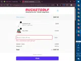 cagolfcard coupon verification screenshot