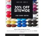 CYBER30 coupon verification screenshot