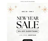 newyear coupon verification screenshot