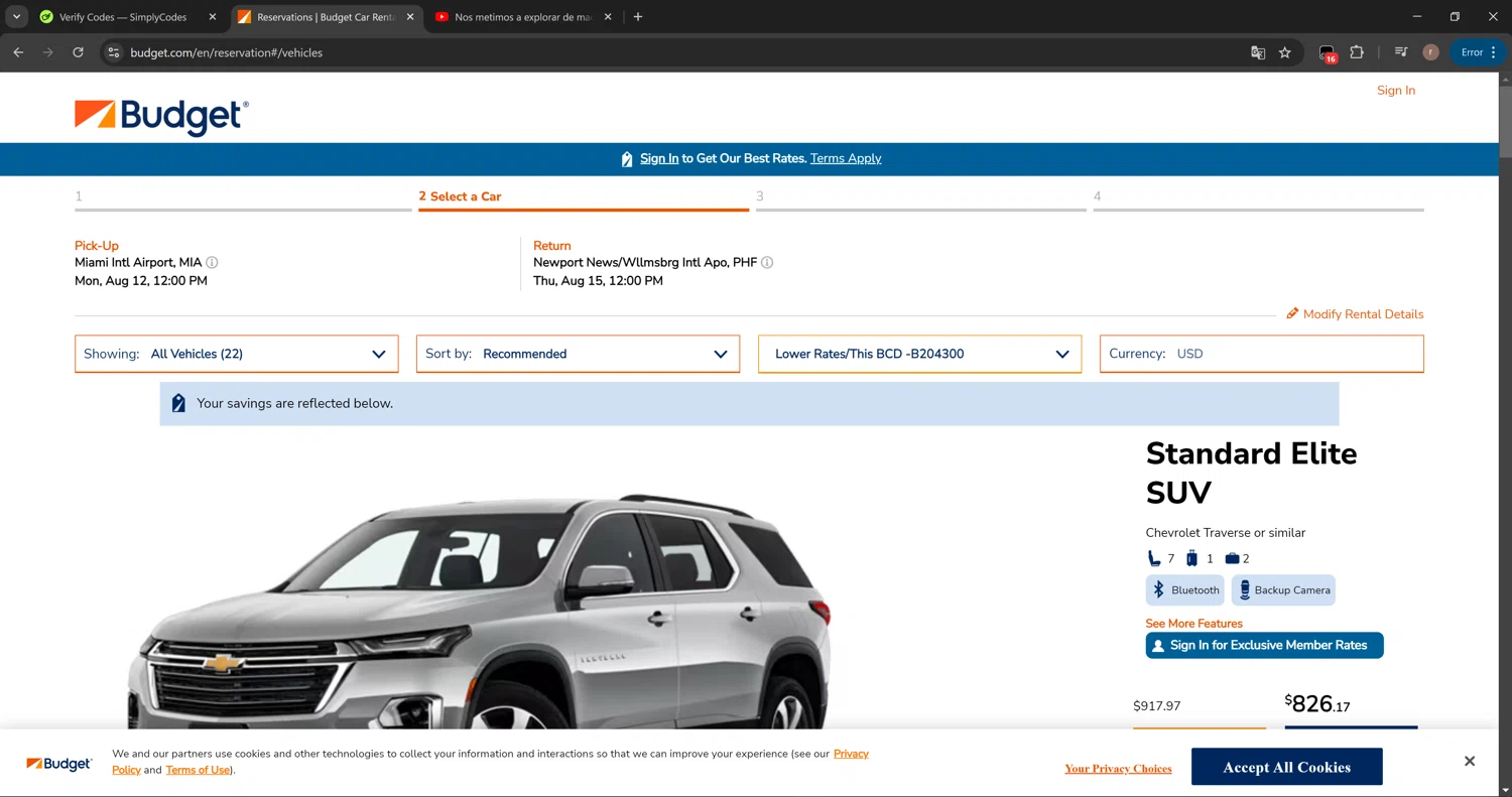Budget Car Rental Coupons & Cyber Monday 2024 Deals - 25% Off