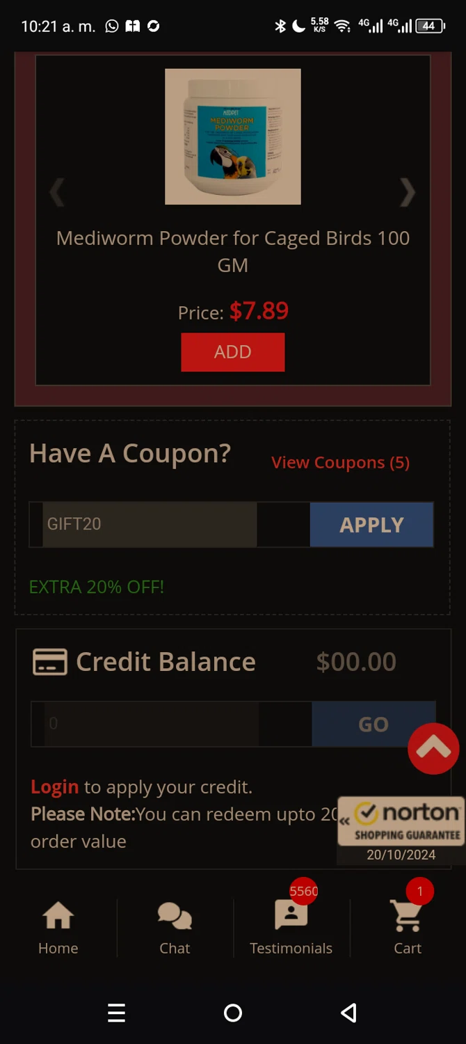 where to use BudgetPetCare.com promo code box