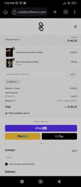 Budo Brothers coupon verification screenshot