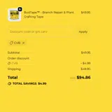 CVB coupon verification screenshot
