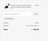 Buffalo Bisons coupon verification screenshot