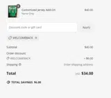 Buffalo Bisons coupon verification screenshot