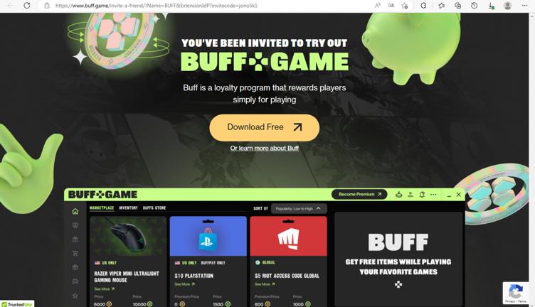 BUFF.GAME w/Code Coupons & Discounts March 2026