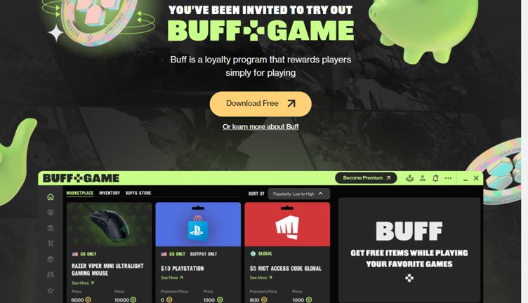 BUFF.GAME w/Code Coupons & Discounts March 2026