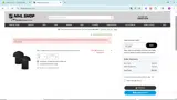 Buffalo Sabres Shop coupon verification screenshot