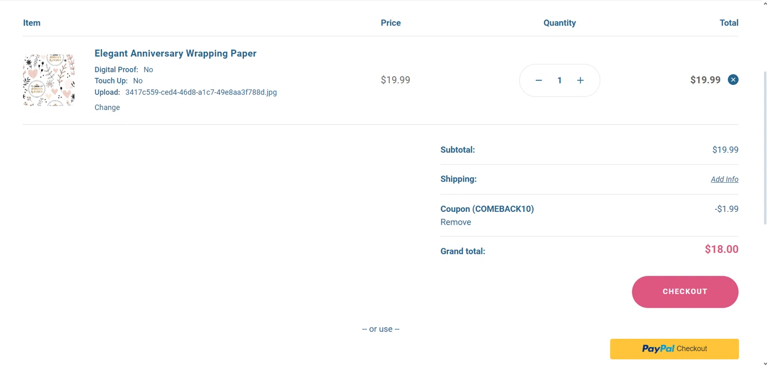 where to use Build-A-Head promo code box