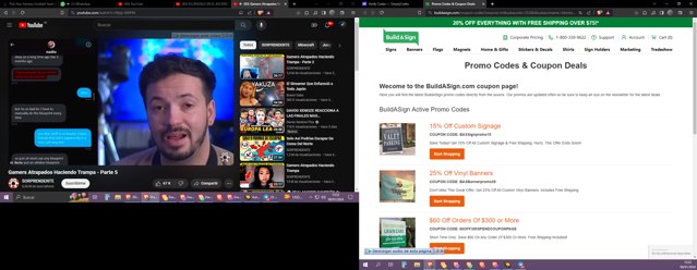BuildASign checkout page showing BuildASign promo code box | Screenshot taken by SimplyCodes community member on Jan 9, 2024