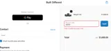 BUILT50 coupon verification screenshot
