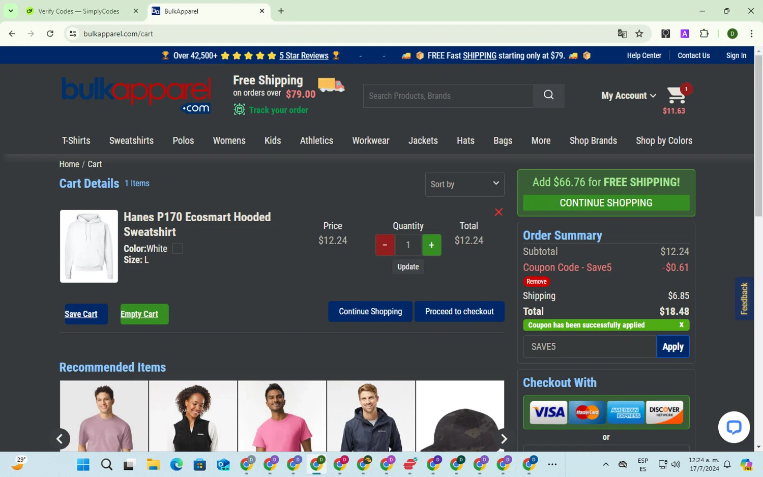 BulkApparel Coupon Codes 5 Off October 2024