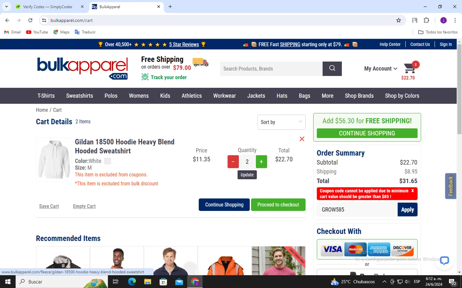 BulkApparel Coupon Codes 5 Off Coupons in August 2024 SimplyCodes