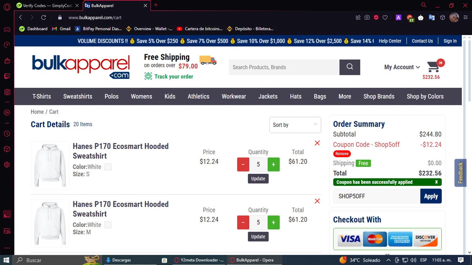 BulkApparel Coupon Codes 5 Off October 2024