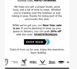 STARTSTRONG20 coupon verification screenshot