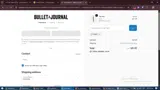 Bullet Journal coupon verification screenshot