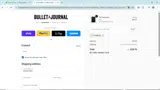 Bullet Journal coupon verification screenshot