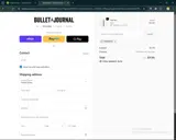 Bullet Journal coupon verification screenshot