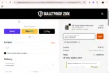 5BULLETPROOF coupon verification screenshot