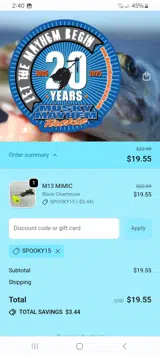 BOOGO coupon verification screenshot
