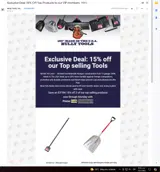 TopSelling15 coupon verification screenshot