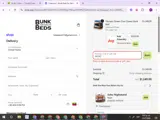 Bunk Beds for Adults coupon verification screenshot