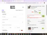 Bunk Beds for Adults coupon verification screenshot
