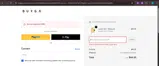 BFX5 coupon verification screenshot