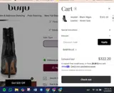 BABYBLUE coupon verification screenshot