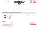 Burly Brand coupon verification screenshot