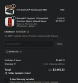 Burneek coupon verification screenshot