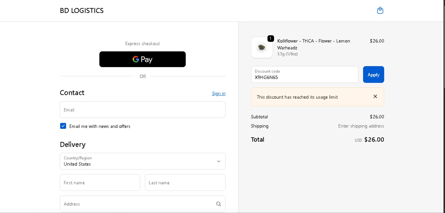 Burning Daily discount code screenshot showing code X9HG6N65 applied at Burning Daily checkout page. Uploaded by SimplyCodes community member CrownAce9258 on Dec 23, 2025