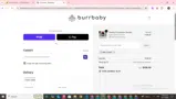 Burrbaby coupon verification screenshot
