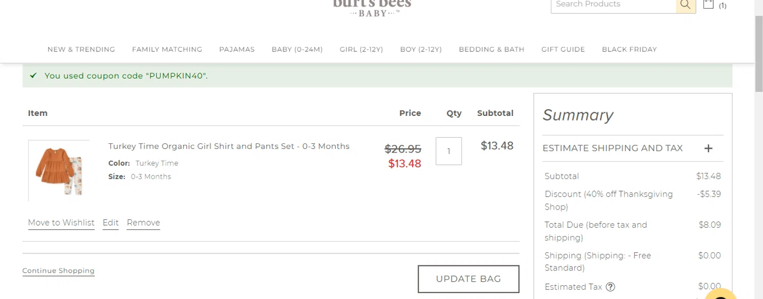 Fashion burt's bees baby coupons