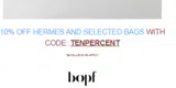 TENPERCENT coupon verification screenshot
