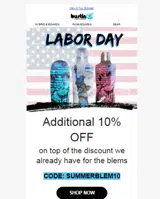 SUMMERBLEM10 coupon verification screenshot